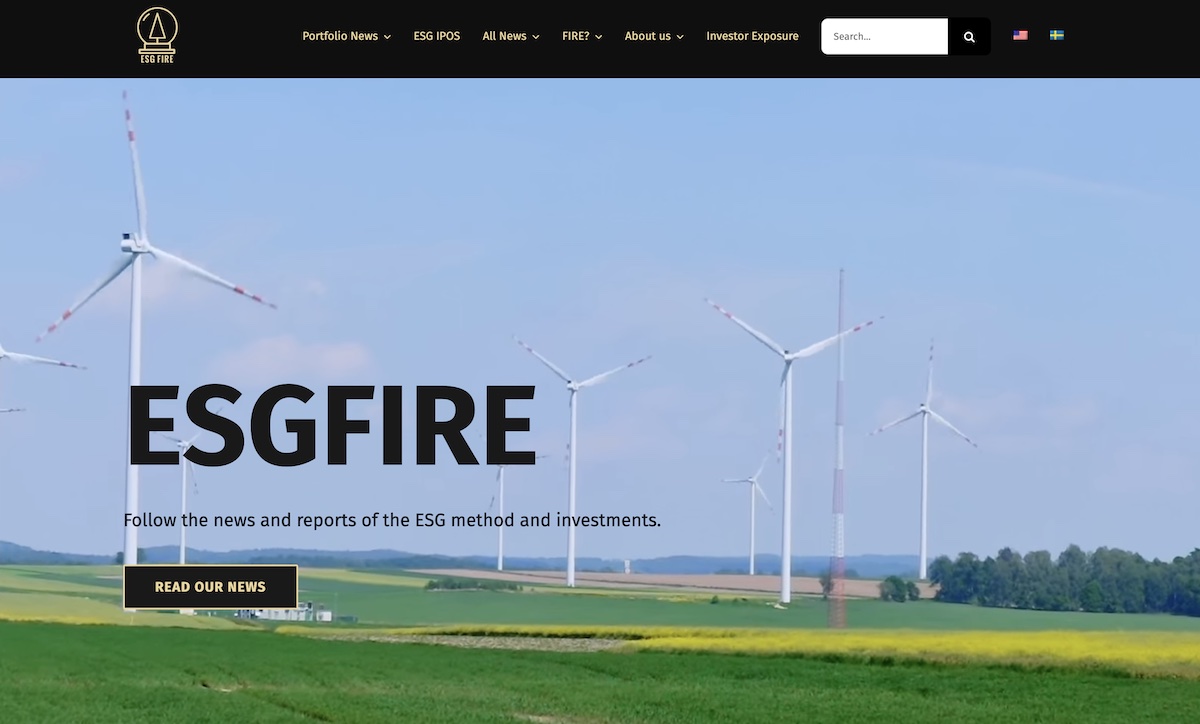 ESGFIRE wind turbine