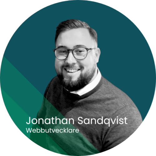 Jonathan Sandqvist - Webbutvecklare