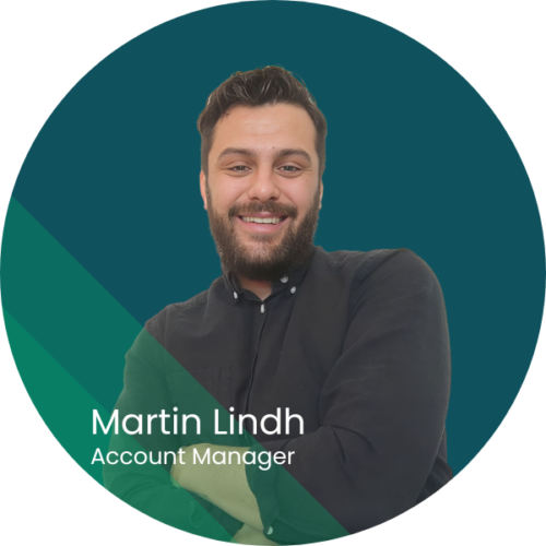 Martin Lindh - Account Manager
